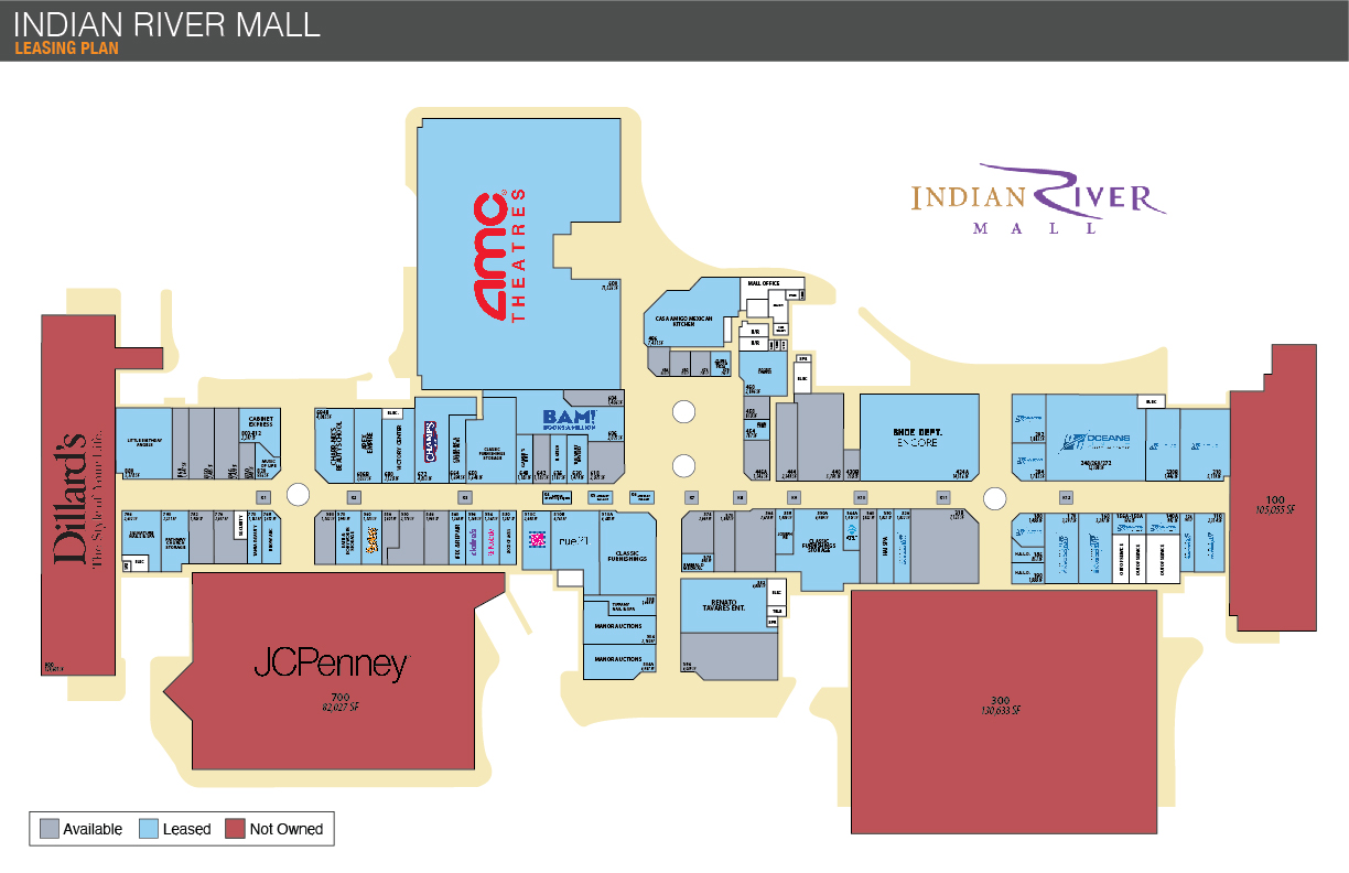 Burnsville Mall Map